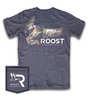 Roost Youth Painted Mallard T-Shirt in Anchor Slate