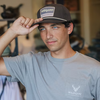 Wildgame Collective | Woven Patch Rope Hat in Brown