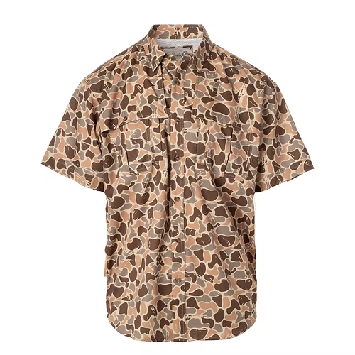 Fieldstone Woodlands Camo Button Down