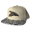 Roost Mottled Canvas Marsh Camo Bill Hat