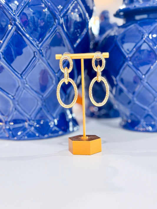 Making Moves Earrings in Gold