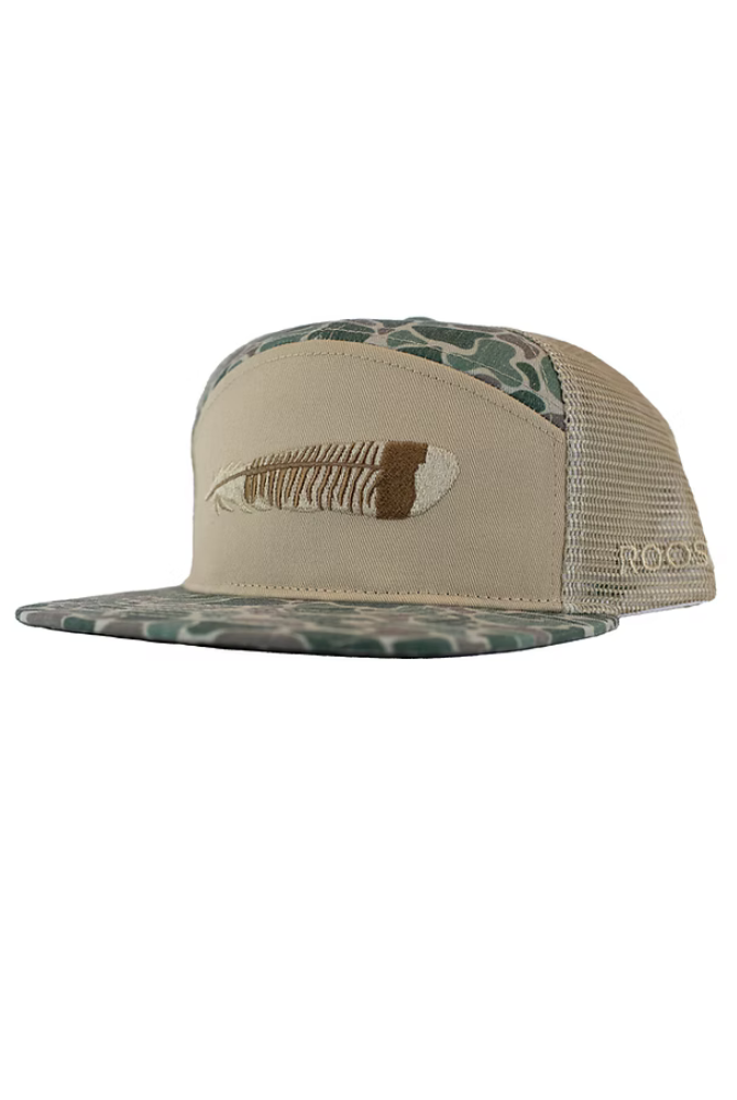 Roost | Camo Turkey Feather Hat