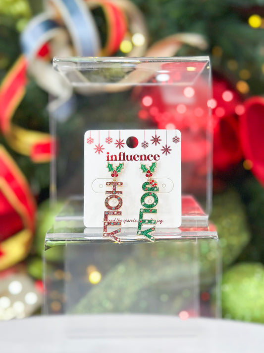 Holly Jolly Drop Earrings