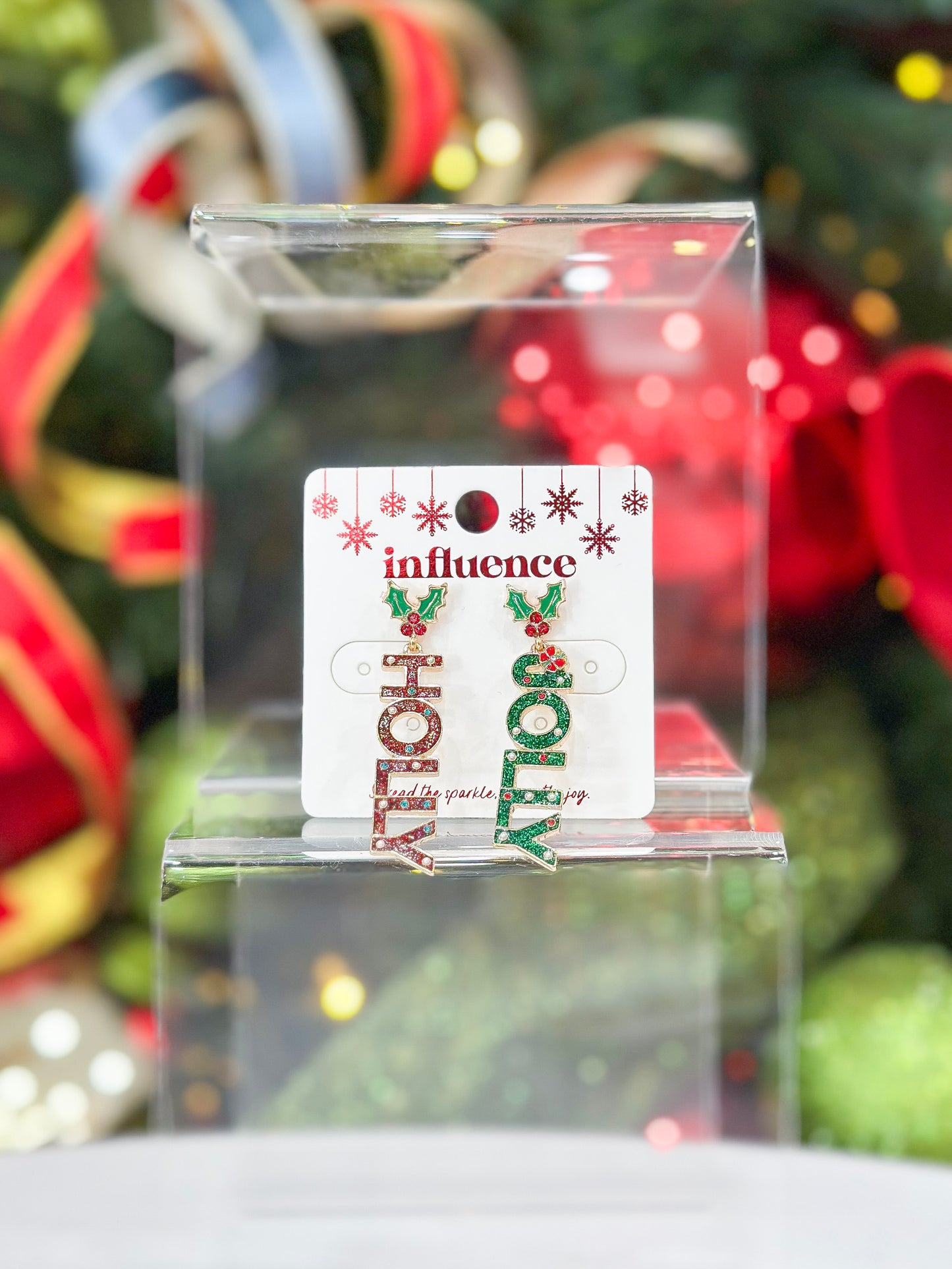 Holly Jolly Drop Earrings