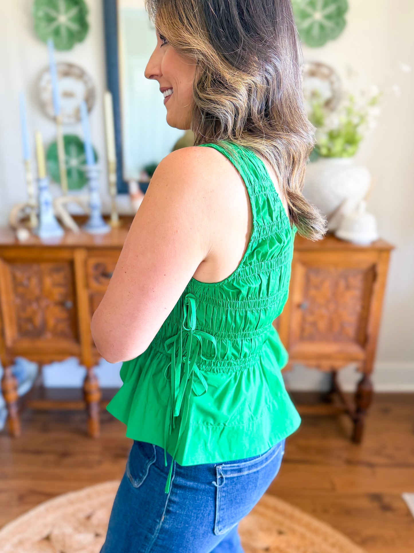 Harper Peplum Top