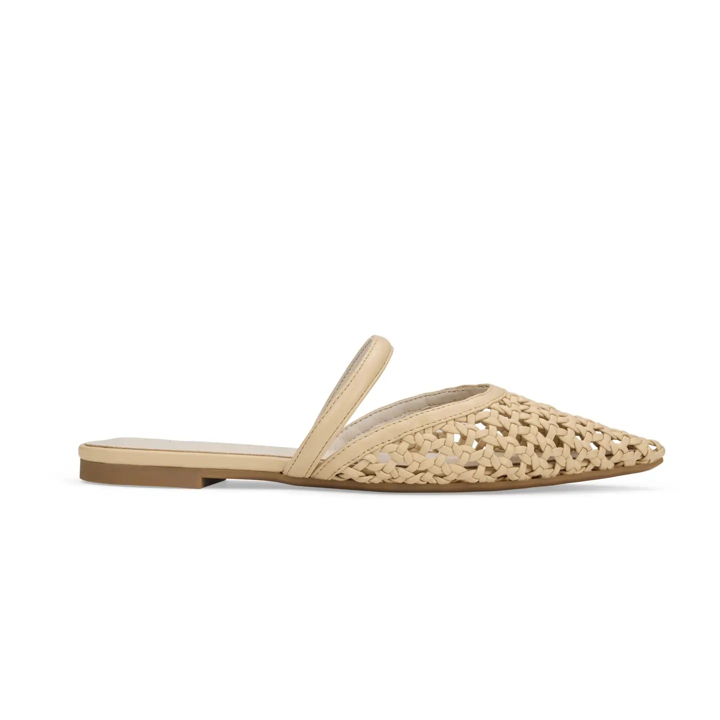 Justine Flats in Bone