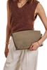 Katie Loxton | Freya Suedette Clutch in Taupe