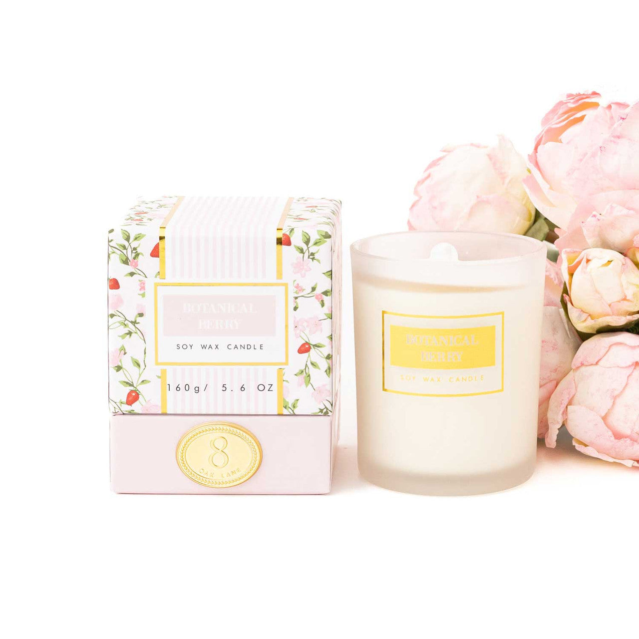 Botanical Berry Boxed 5.6oz Candle