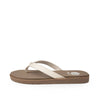 Yellowbox Farrie Flip Flop Sandal in Ivory