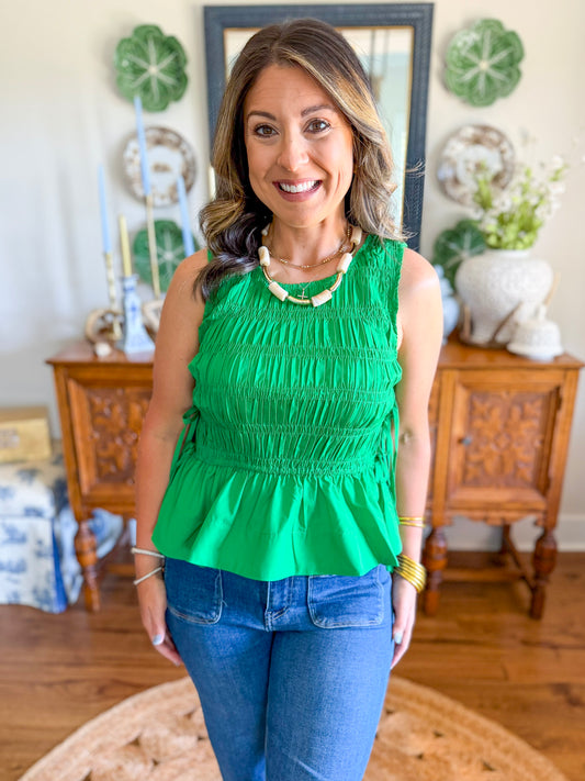 Harper Peplum Top