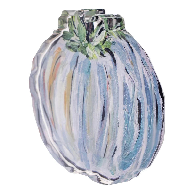 Glory Haus | Heirloom Gray Pumpkin Acrylic Stand