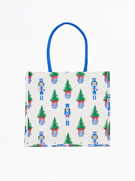Mary Square Everyday Essentials Tote Bag in Merry Marchers