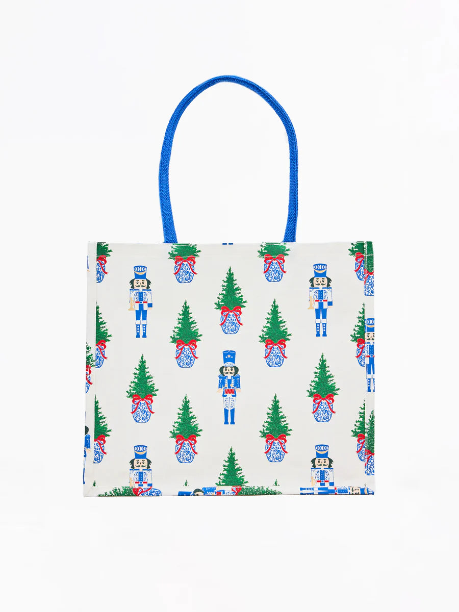 Mary Square Everyday Essentials Tote Bag in Merry Marchers