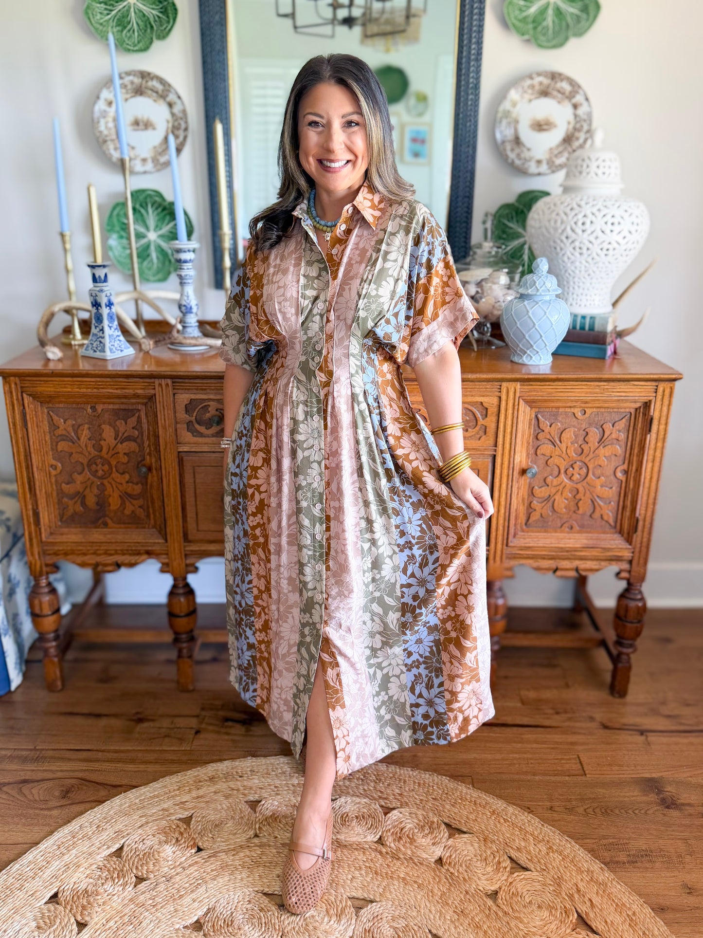 Wildflower Mosaic Dress