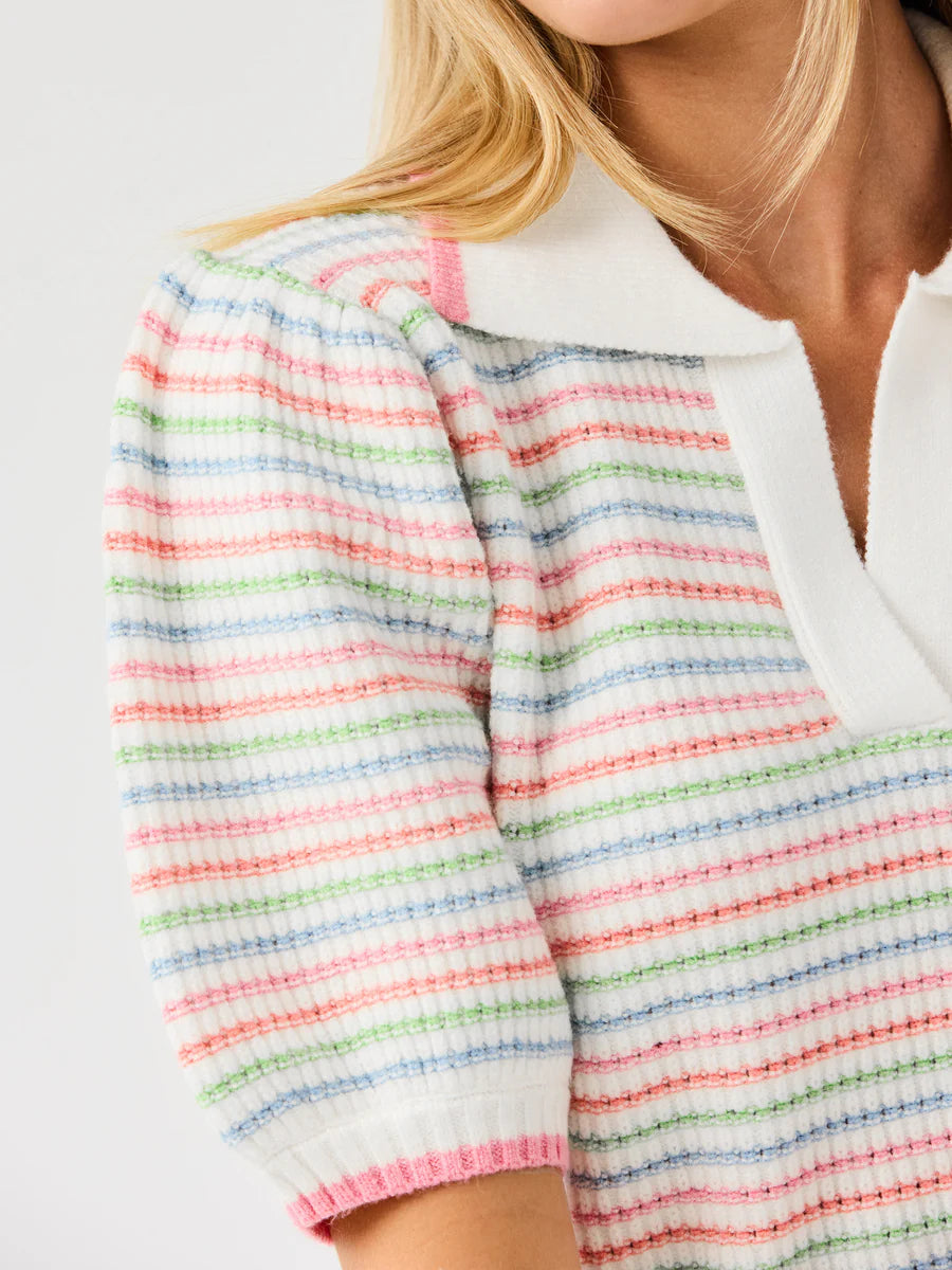 Mary Square | Emma Sweater in Ivory Multi