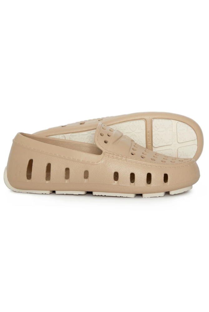 Floafers | Kids' Prodigy Driver Loafers in Warm Sand/Coconut