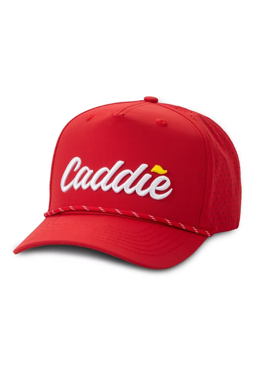 Caddie | Rope Hat in Red