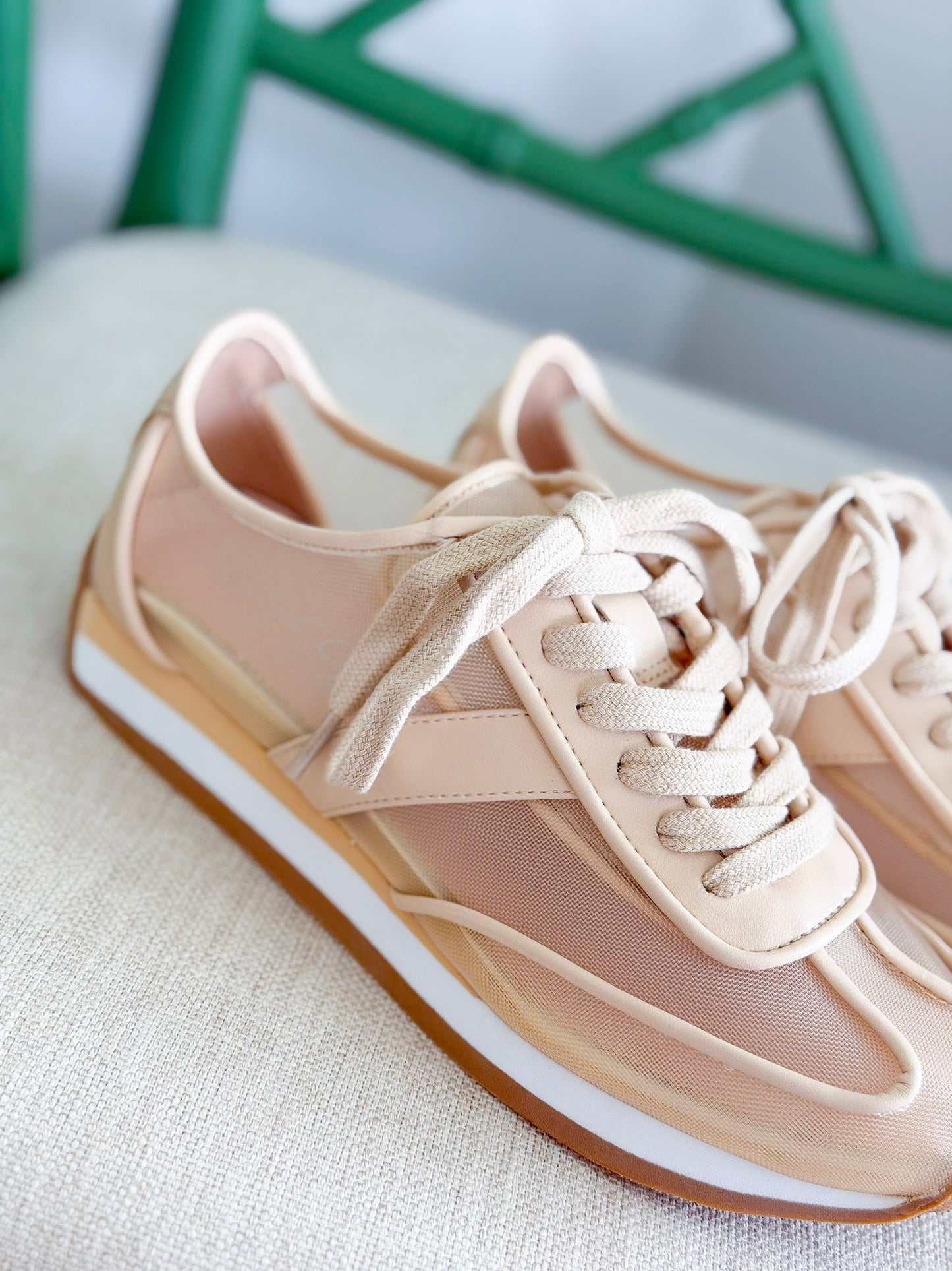 Matisse | Flash Mesh Sneaker in Nude