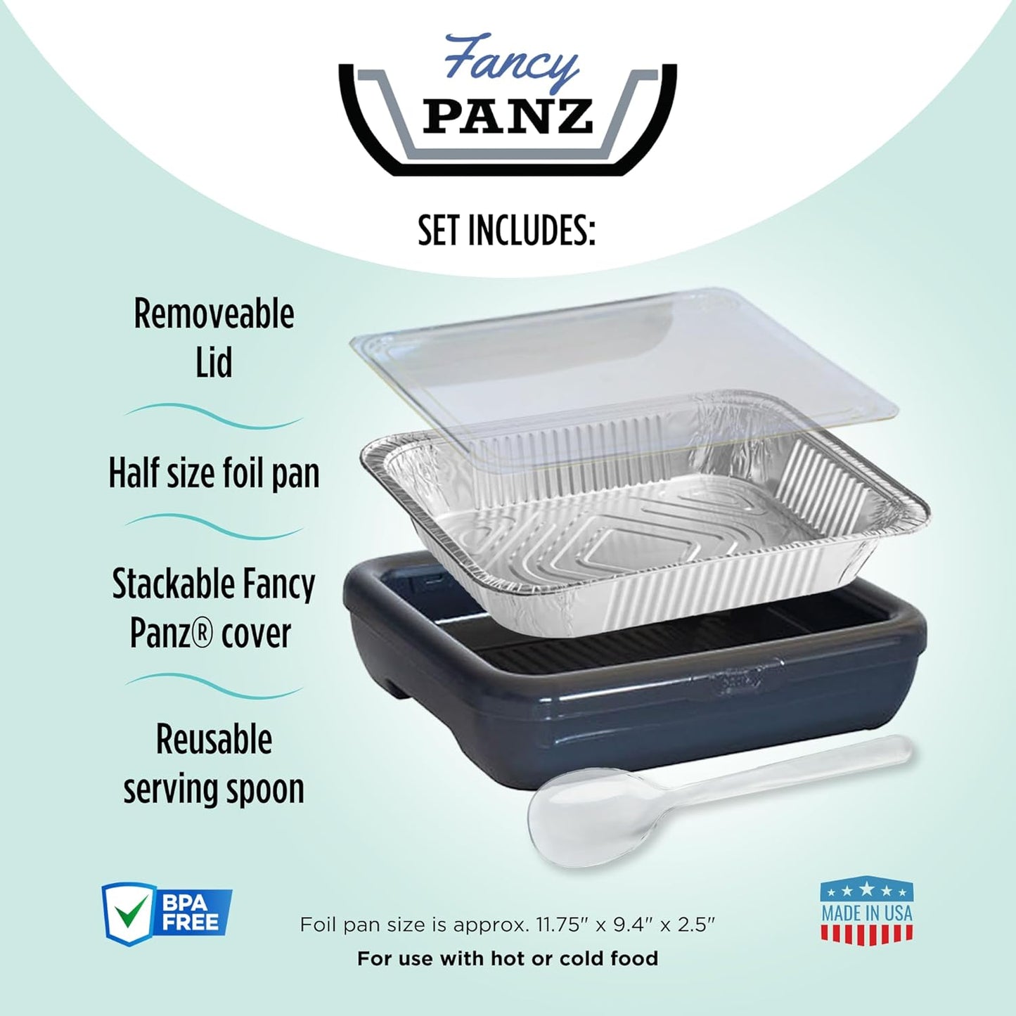 Fancy Panz Classic Pan in White