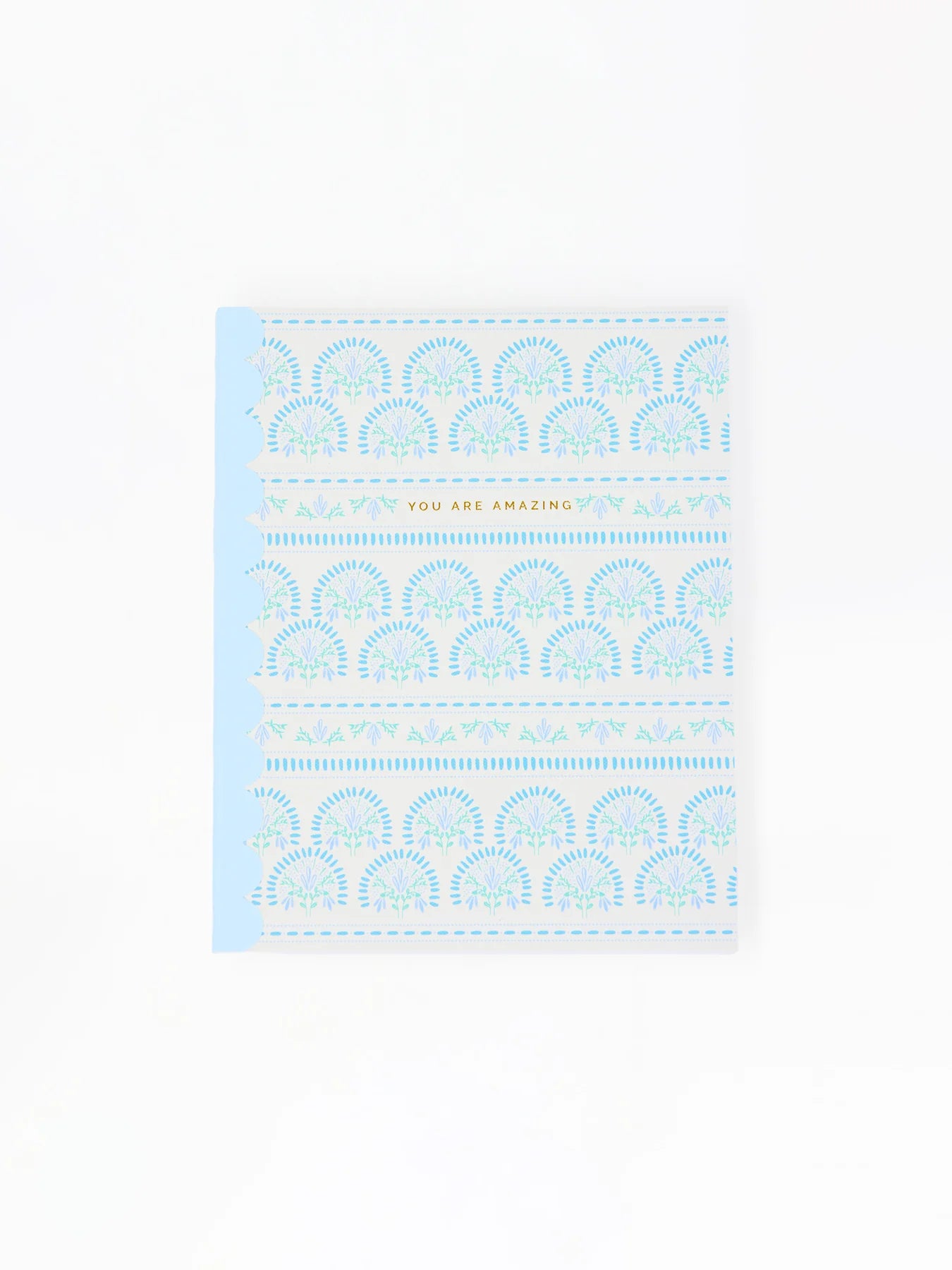 Mary Square | Scallop Notebook in You are Amazing