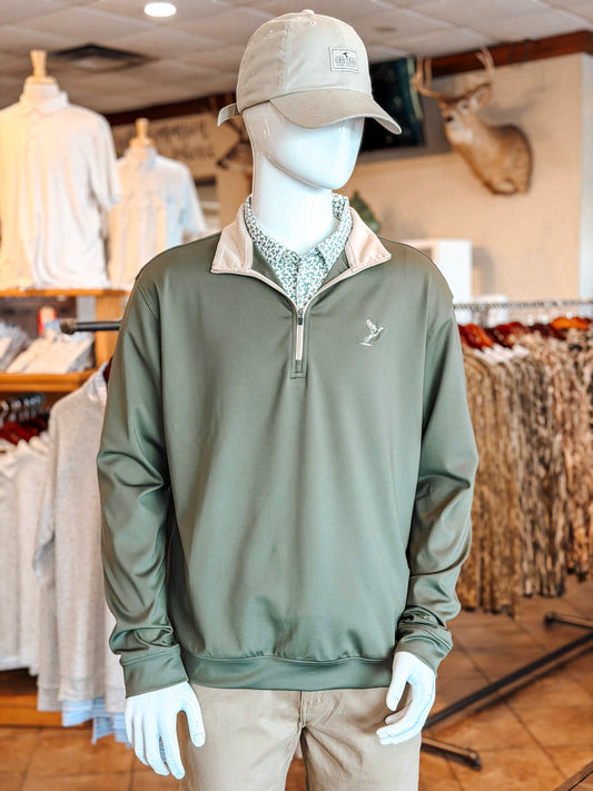 Plantation 59 | Olive + Khaki Quarter Zip