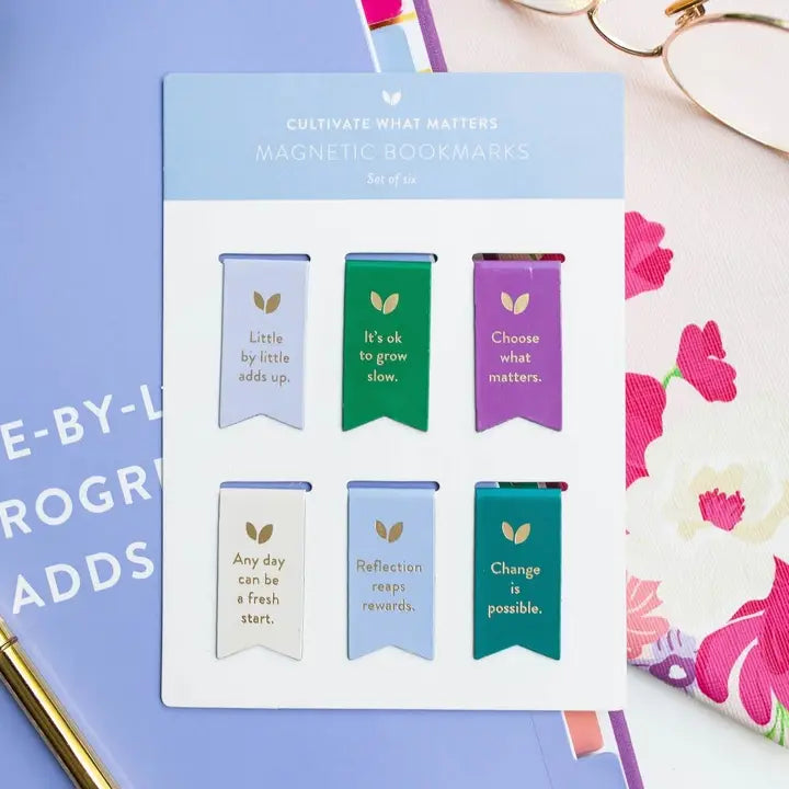 Mini Magnetic Bookmarks