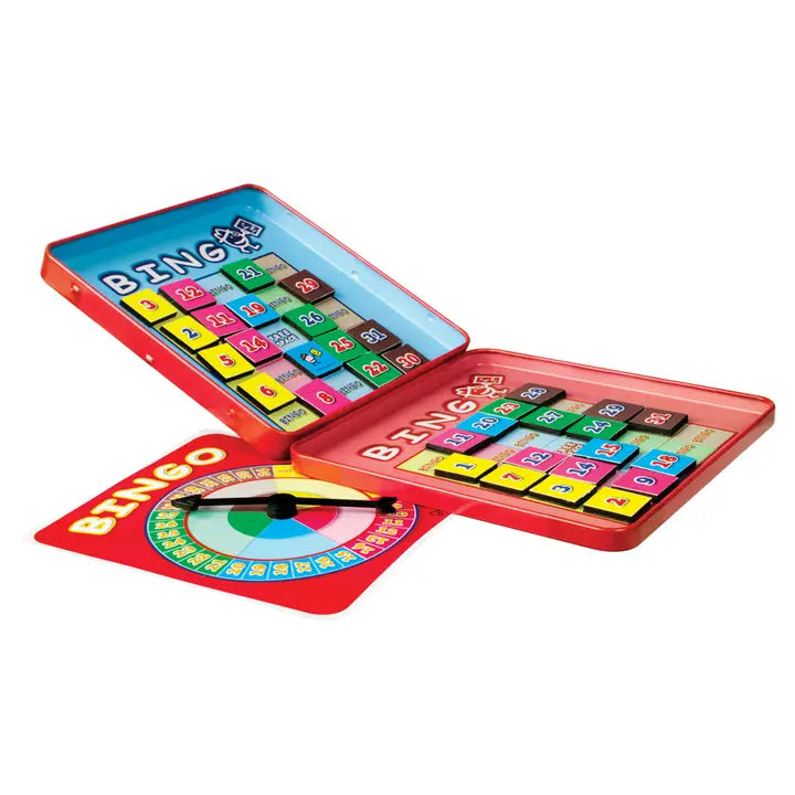 On the Way Games Goplay Magnetic Bingo Travel Game
