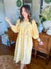The Buttercup Bloom Boho Midi Dress