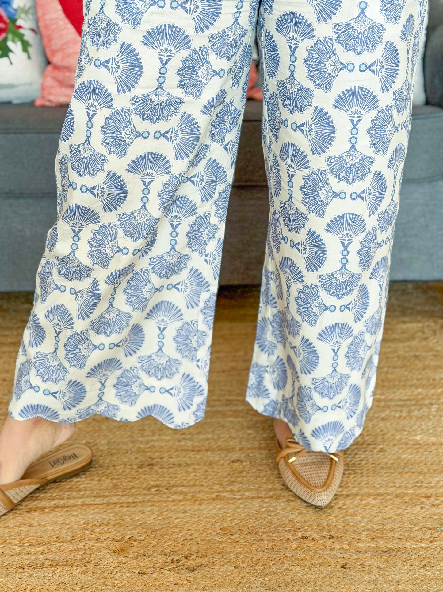 The Seaside Scallop Pants