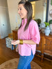 The Sutton Top in Light Pink