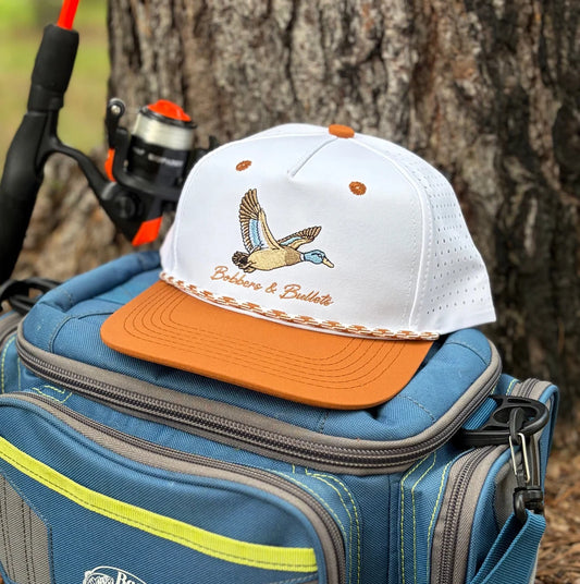 Bobbers & Bullets | Red Clay Mallard Hat