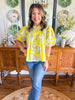Limoncello Garden Blouse