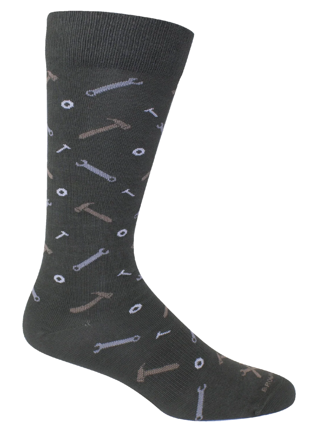 Brown Dog | UT Tool Time Crew Socks in Sage