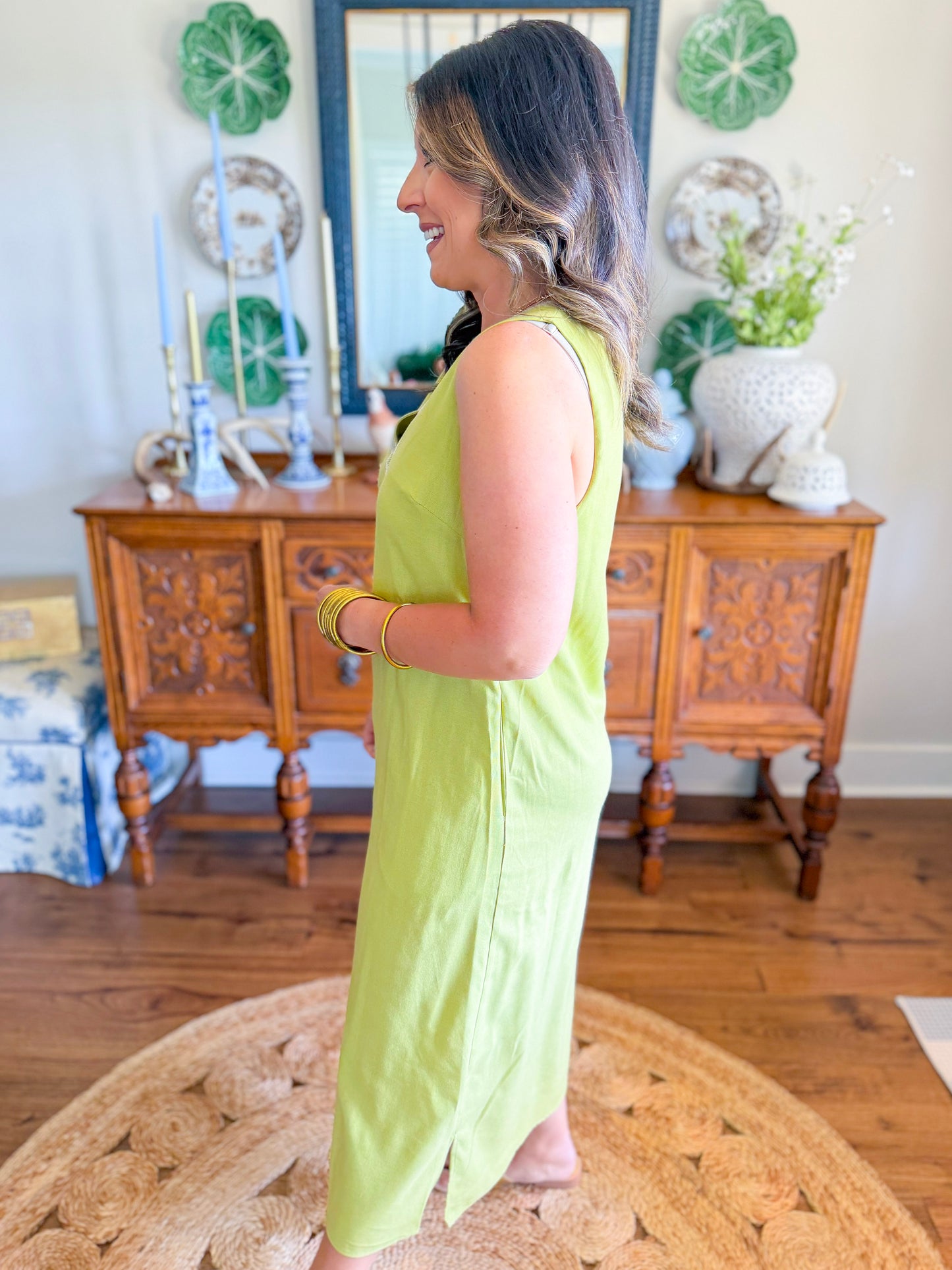 Citrus Coast Maxi Dress