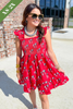 The Georgia Poplin Smocked Dress
