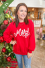 Mary Square Lakelyn Sweatshirt in Merry Bow