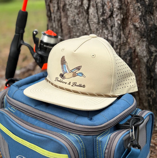 Bobbers & Bullets | Prairie Tan Mallard Hat