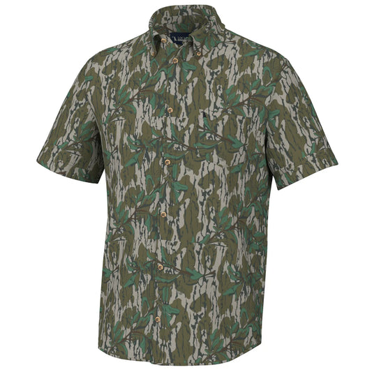 Local Boy Low Country Button Down in Green Leaf