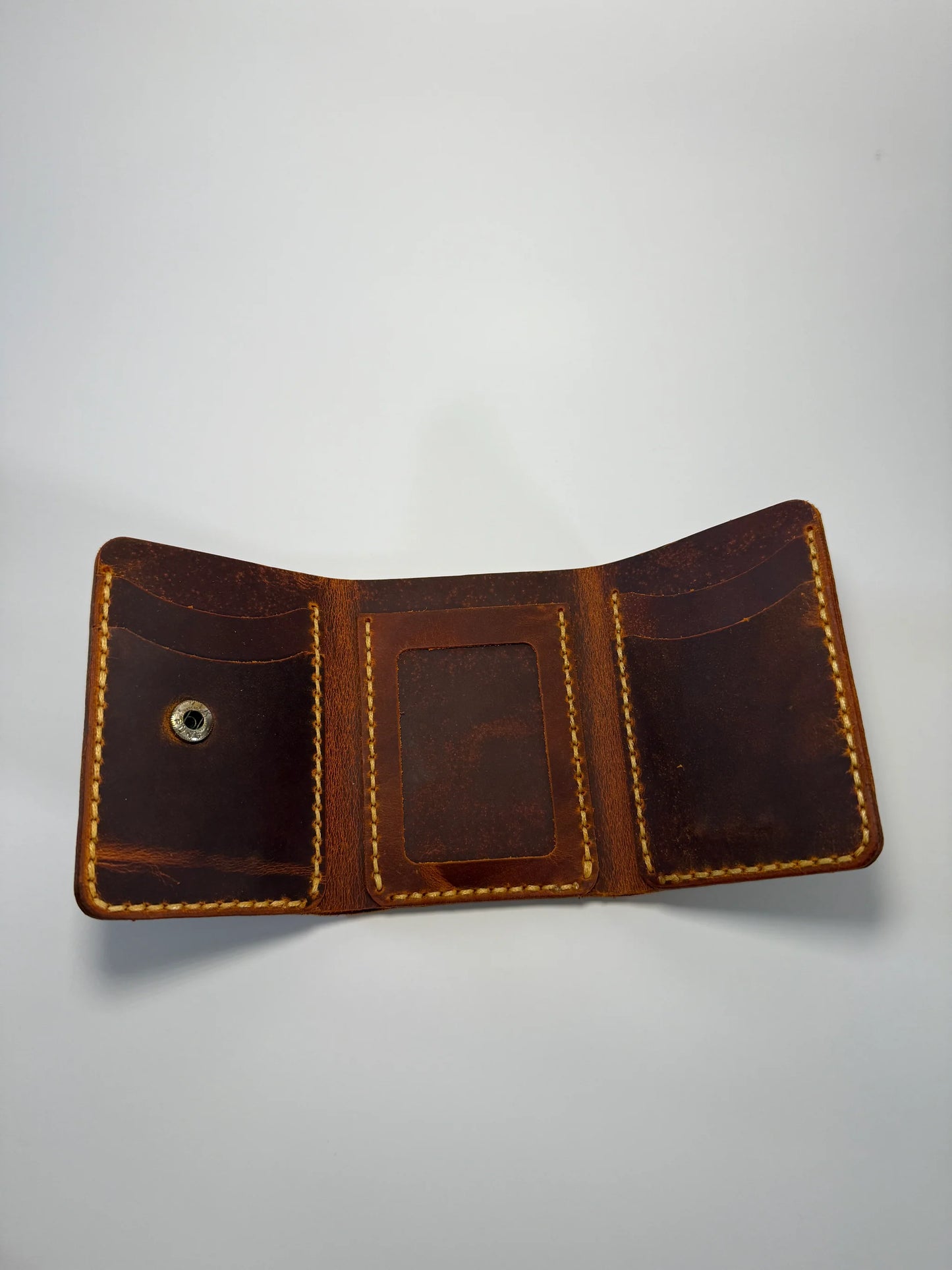 Golden Leather Co. Tri-Fold Wallet