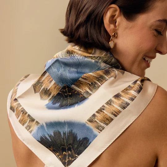 Brackish | Covey Silk Scarf