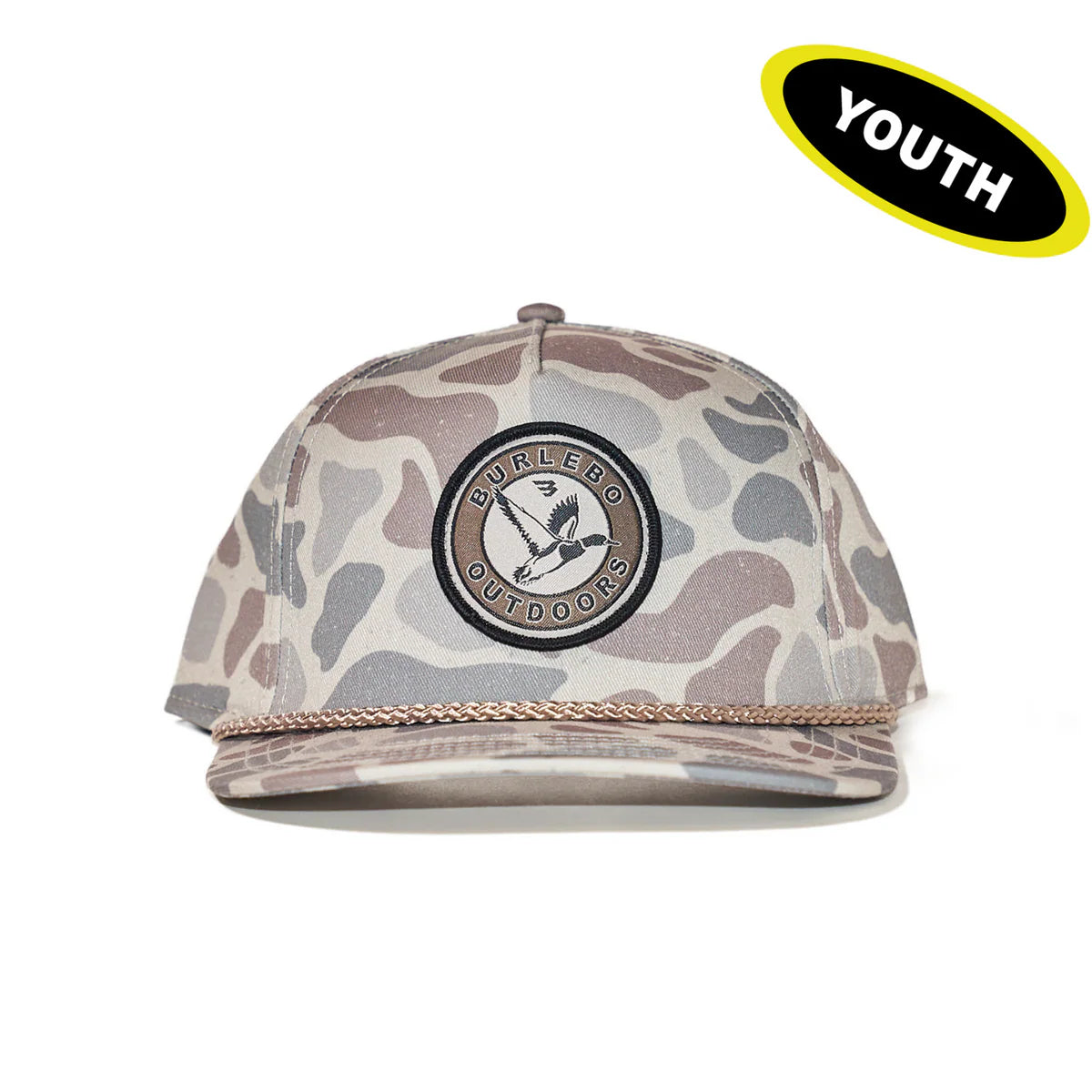 Burlebo Youth Cap - Circle Mallard in Classic Deer Camo