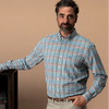 Duck Head | LS Performance Poplin Sport Button Down in Windblown Sky