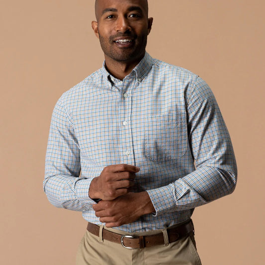 Duck Head | LS Cotton Oxford Sport Button Down in Amberwood