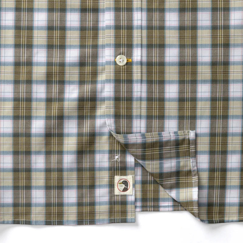 Duck Head | LS Performance Poplin Sport Shirt in Aldridge Plaid