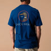 Duck Head | Duck Head Logo SS T-Shirt in Navy Peony