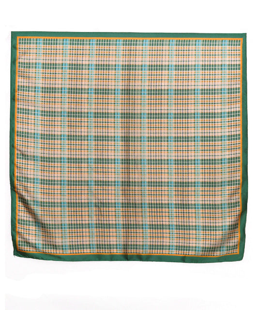 Bridgett Plaid Scarf in Green