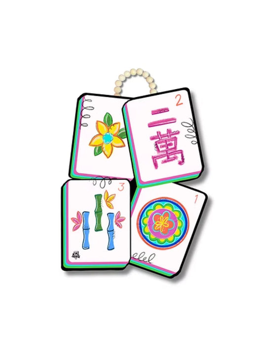 Mahjong Door Hanger