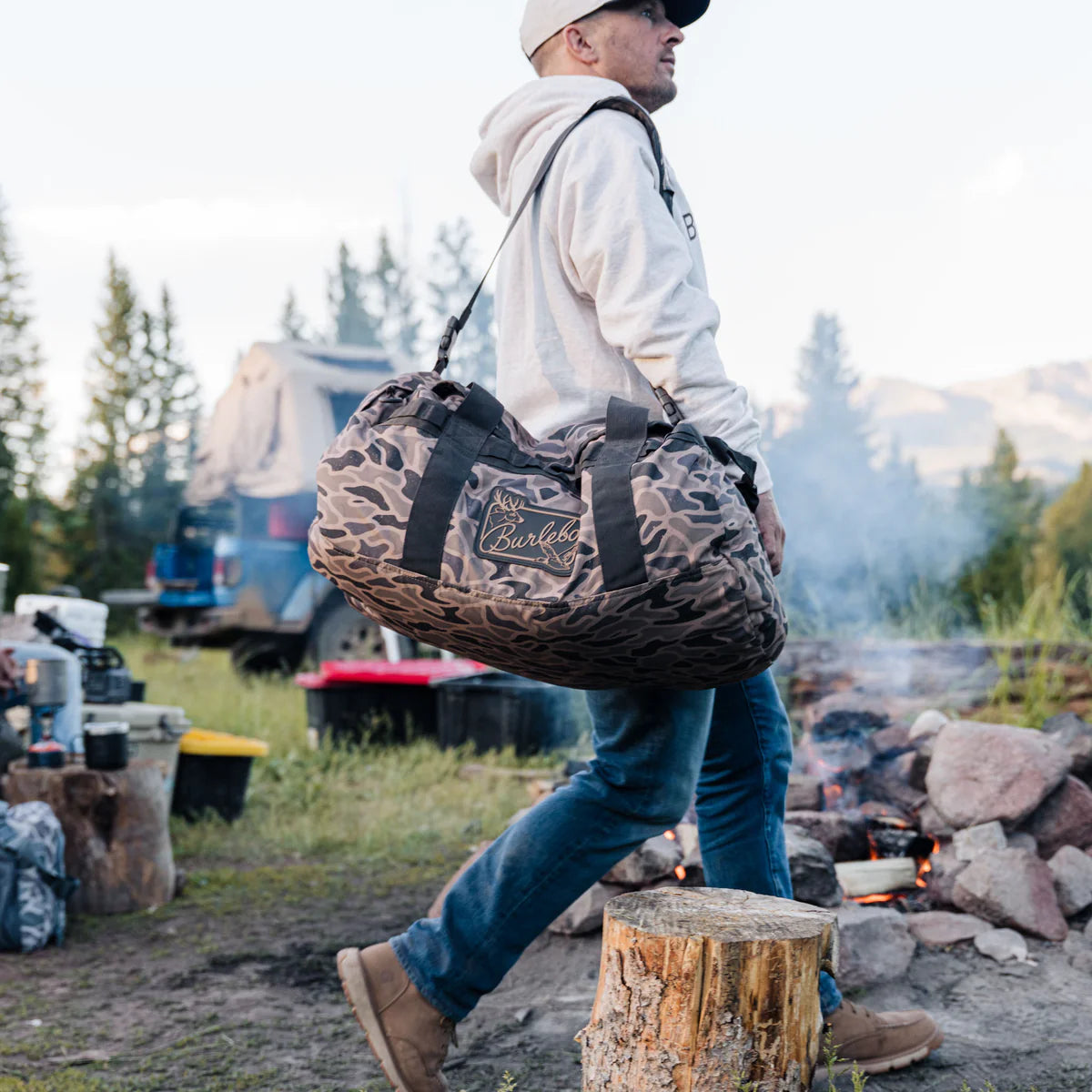 Burlebo Duffle in Gauge Camo