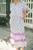 Victoria Dunn Cora Skirt in Lilac Chiffon