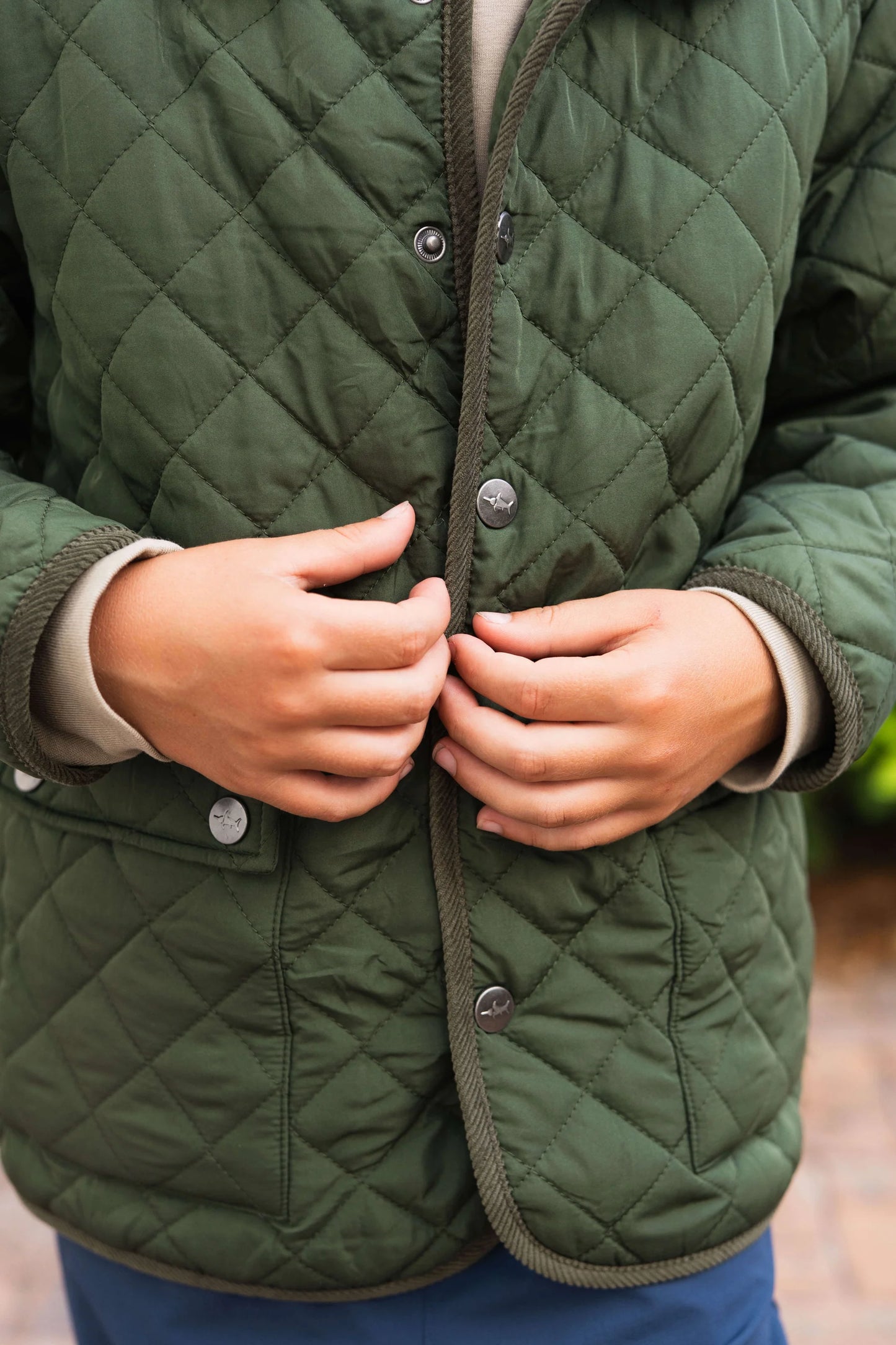 SBC Derby Field Boys Jacket Green